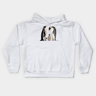 Penguin Family Kids Hoodie